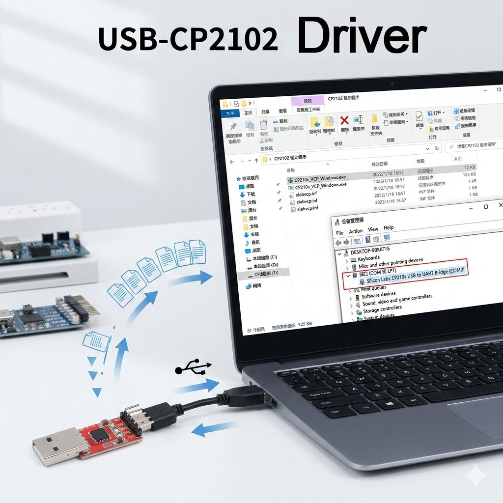 USB-CP2102-Treiber für Windows 7 (64-Bit)