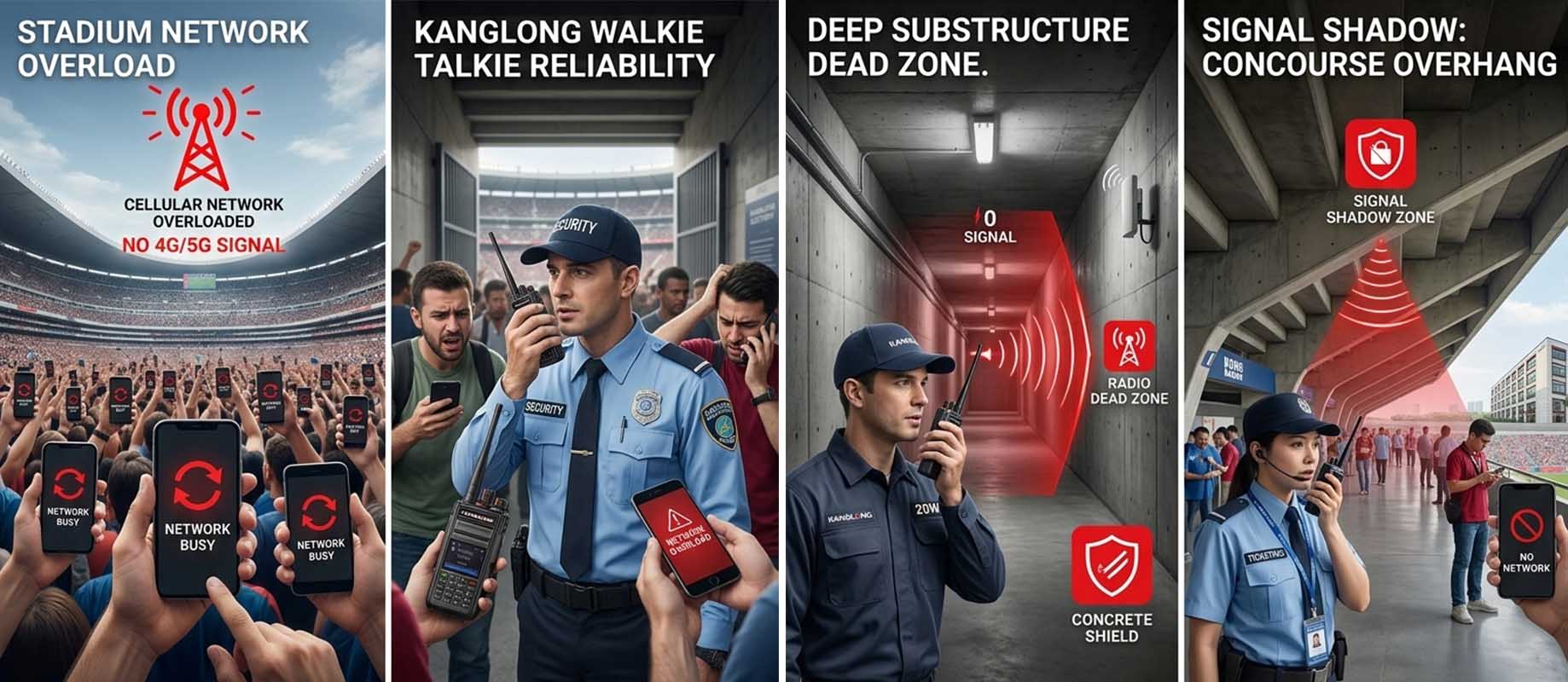 sports event  wireless communication