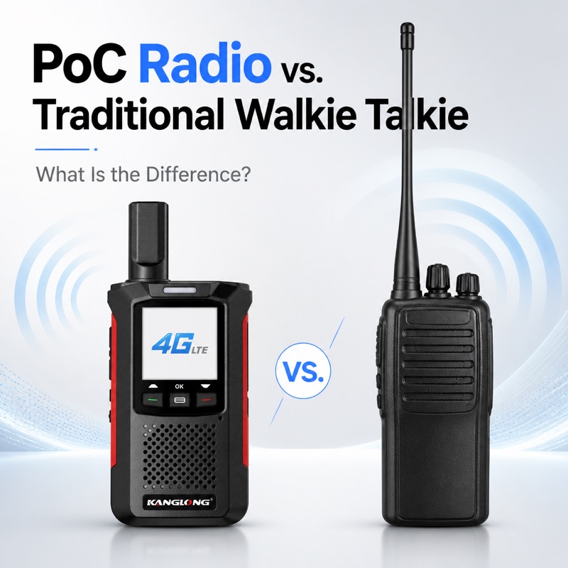 PoC-Funkgerät vs. herkömmliches Walkie-Talkie: Worin liegt der Unterschied?